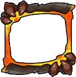 Fiery Dragonborn Avatar Frame