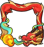 Auspicious Dragon Avatar Frame