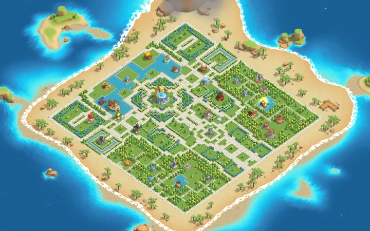 Royal promenade layout